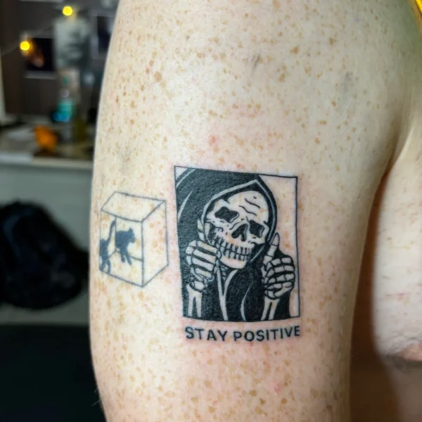 Auspicious Path - Spiritual Fine Line tattoo by Jordan at Natraj Tattoo Studio